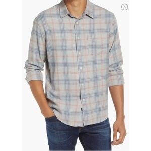 Rails Lennox Cotton Blend Plaid Button-Down Long Sleeve Shirt